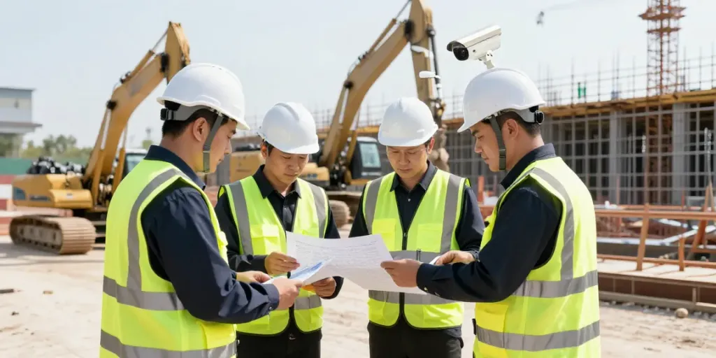Construction Site Security by licensed professionals ensuring a safe work environment with vigilant monitoring and community-focused support.