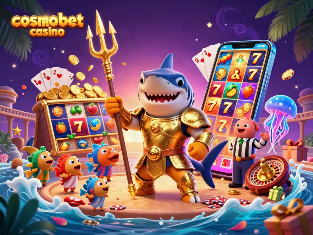 Engage with thrilling games at cosmobet casino featuring vibrant visuals and exciting gambling elements.