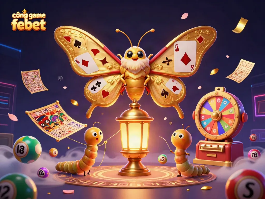 Experience excitement at cổng game febet with lively lottery actions and vibrant casino elements.