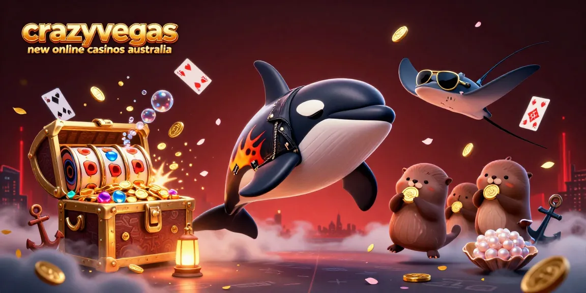 Experience the thrill of crazyvegas new online casinos australia with a vibrant underwater scene full of surprises.