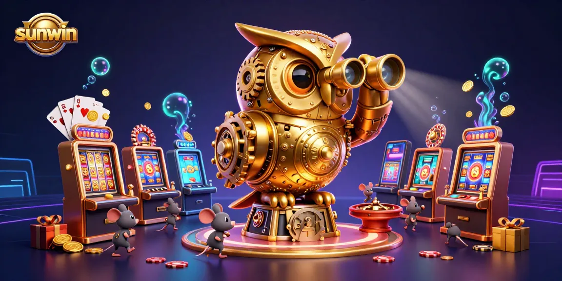 Experience the magic of sunwin at this vibrant casino scene, filled with engaging gaming elements.